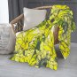 Decorative Sunflower flower Thick fleece throw blanket 50X60 for kids couch sofa