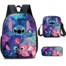 Stitch School Backpack schoolbag Bookbag with lunch box for teens boys girls
