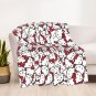 Thick anime hello kitty fleece throw blanket 50X60 for kids girls
