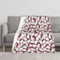 Thick anime hello kitty fleece throw blanket 50X60 for kids girls