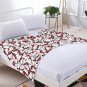 Thick anime hello kitty fleece throw blanket 50X60 for kids girls
