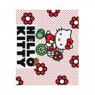 hello kitty  thick fleece throw blanket  50 X 60