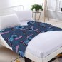 Stitch  thick fleece throw blanket  50 X 60