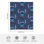 Stitch  thick fleece throw blanket  50 X 60