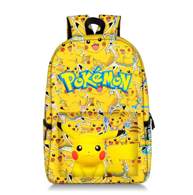 pokemon School Backpack schoolbag  for  teens boys girls kids