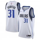 Men and Youth  Dallas Mavericks MAVS 31 Klay Thompson association Edition Jersey white