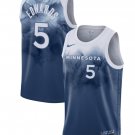 Men and  Youth  Anthony Edwards minnesota wolves 5 city jersey