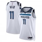 Men and  Youth  Naz Reid minnesota wolves 11 association jersey  white