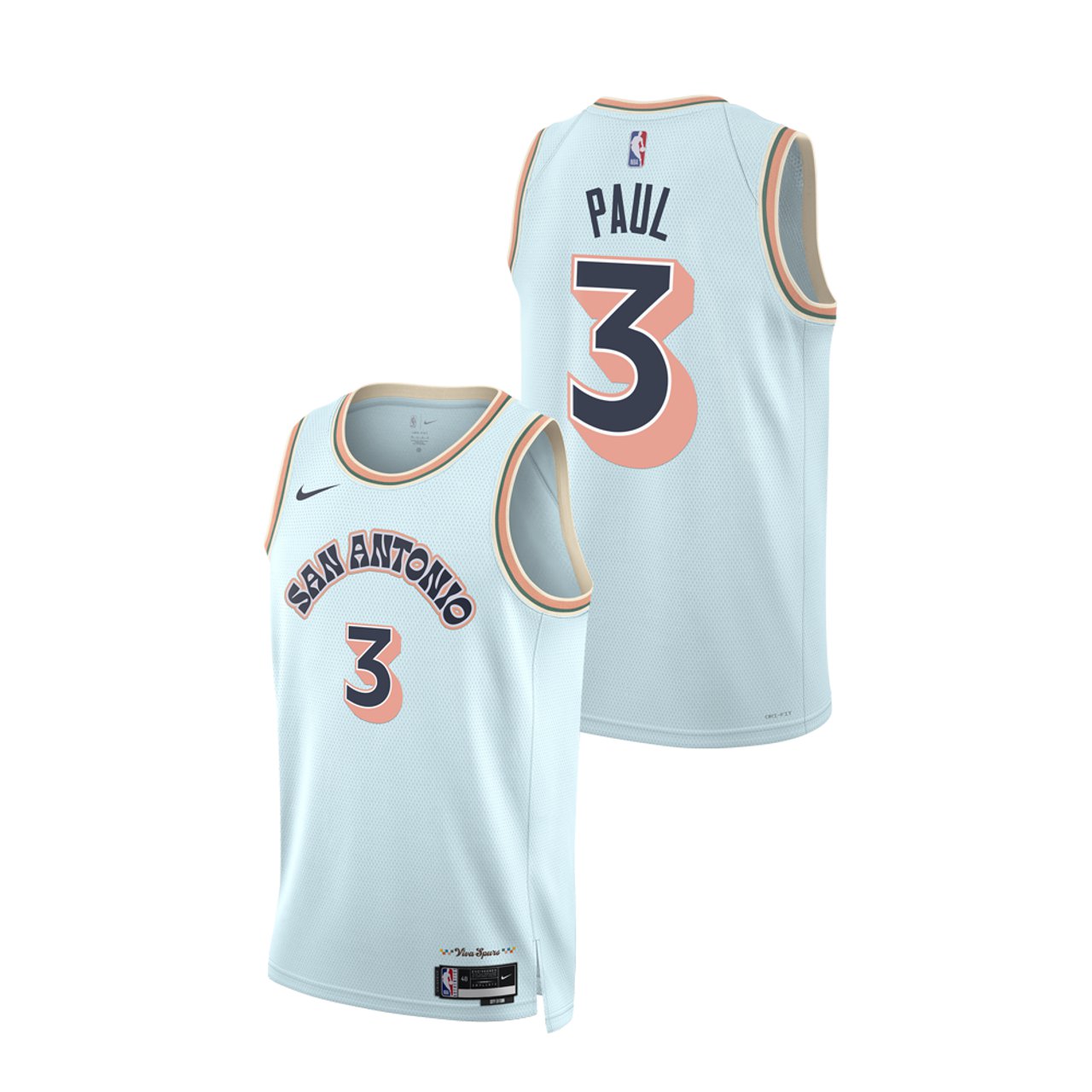 Men and  Youth   Spurs #3 chris paul City  Jersey 2025 new