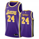 Men and  Youth  Kobe Bryant Lakers 24  statement jersey purple