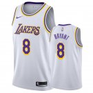 Men and  Youth  Kobe Bryant Lakers 8  association jersey white