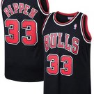 Men and  Youth Scottie Pippen Chicago Bulls throwback jersey black