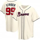 Men and  Youth spencer strider braves 99   jersey cream