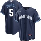 Men and  Youth christopher morel cubs 5 city connect jersey navy