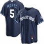 Men and  Youth christopher morel cubs 5 city connect jersey navy