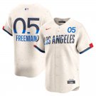 Men and  Youth Freddie Freeman Dodgers 5 city connect jersey cream