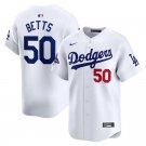Men and  Youth Mookie Betts  Dodgers 2024  world series champion  jersey white