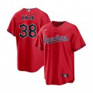 Men and  Youth steven kwan guadians 38  Jersey red