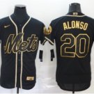 Men and  Youth  New York Mets Pete Alonso  Jersey gold black