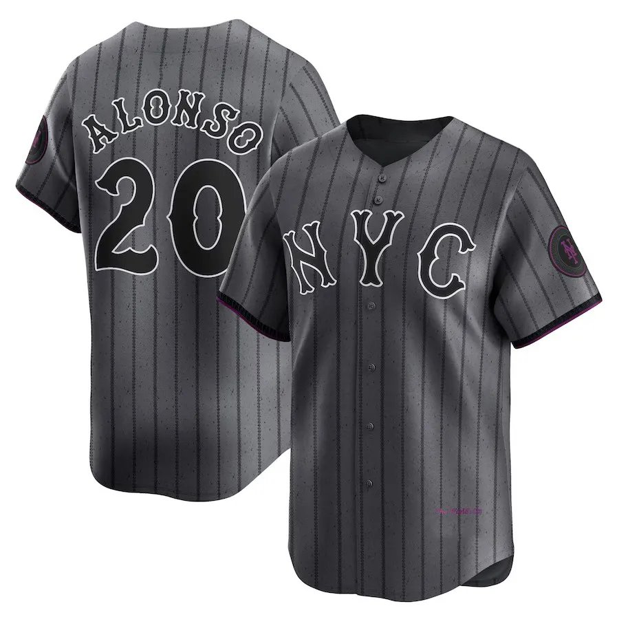 Men and  Youth  New York Mets Pete Alonso  city connect Jersey