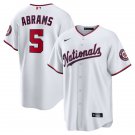 Men and  Youth  cj abrams nationals 5  Jersey white
