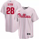 Men and  Youth Alec Bohm phillies 28  Jersey white