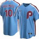 Men and  Youth j.t. realmuto  phillies 10  Jersey blue