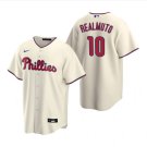 Men and  Youth j.t. realmuto  phillies 10  Jersey cream