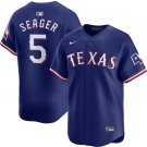Men and  Youth corey seager rangers 5   Jersey  blue