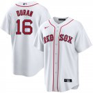 Men and  Youth jarren duran red sox 16  Jersey white