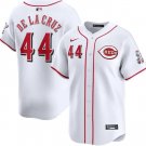 Men and  Youth elly de la cruz reds 44   Jersey white