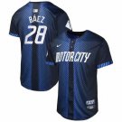 Men and  Youth javier baez tigers city connect   Jersey blue
