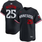 Men and  Youth byron buxton  twins 25    Jersey  navy blue