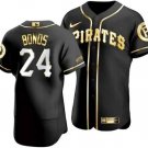 Men and  Youth Barry Bonds  Pirates 24 baseball jersey black