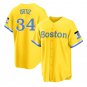 Men and  Youth  David Ortiz Boston Red sox city connect jersey gold
