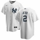 Men and  Youth  Derek Jeter Yankees no name  jersey  white pinstripe