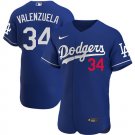 Men and Youth  fernando valenzuela Dodgers  jersey blue