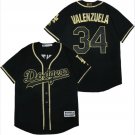 Men and Youth  fernando valenzuela Dodgers  jersey gold black