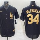 Men and Youth  fernando valenzuela Dodgers  jersey gold black