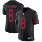 Men and Youth   Steve Young 49ers color rush jersey  black