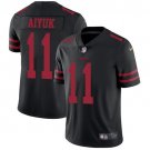 Men and Youth  brandon aiyuk  49ers 11  jersey black