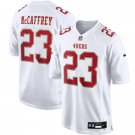 Men and Youth   Christian McCaffrey   49ers 23  jersey white