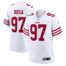 Men and Youth   nick bosa 49ers  97  jersey white