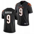 Men and Youth  joe burrow bengals  9 game jersey black