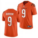 Men and Youth  joe burrow bengals  9 game jersey orange