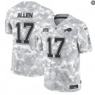 Men and Youth  josh allen bills 17 salute to service jersey camo