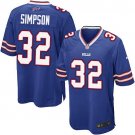 Men and Youth  O.J. Simpson Buffalo Bills  jersey blue