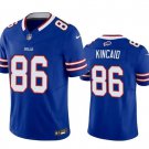 Men and Youth  Dalton Kincaid  Buffalo Bills 86 jersey blue
