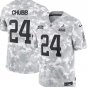 Men and Youth Cleveland Browns nick chubb salute to service Jersey arc camo