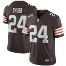 Men and Youth Cleveland Browns nick chubb 24  Jersey brown